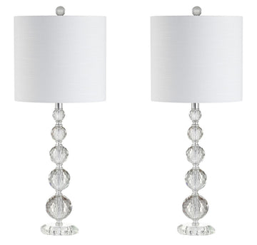Nala 28.5" Crystal LED Table Lamp - JONATHAN Y